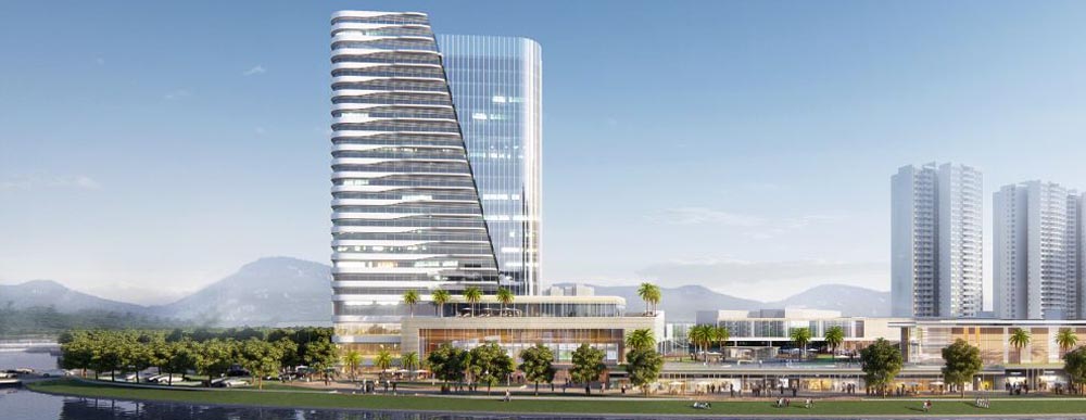 廣州南沙越秀喜來登酒店外觀圖